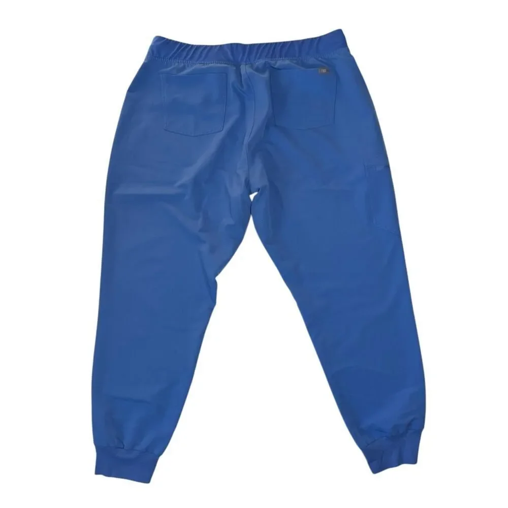 Figs Zamora Jogger Scrub Pants Ceil Blue Size XXL 2XL
